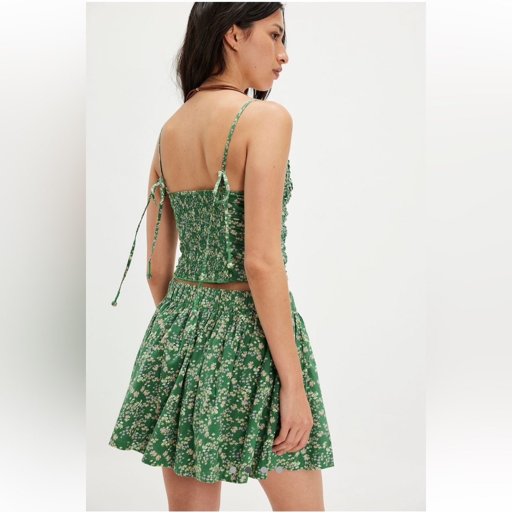 Free People Floral  Set Sz-Xs